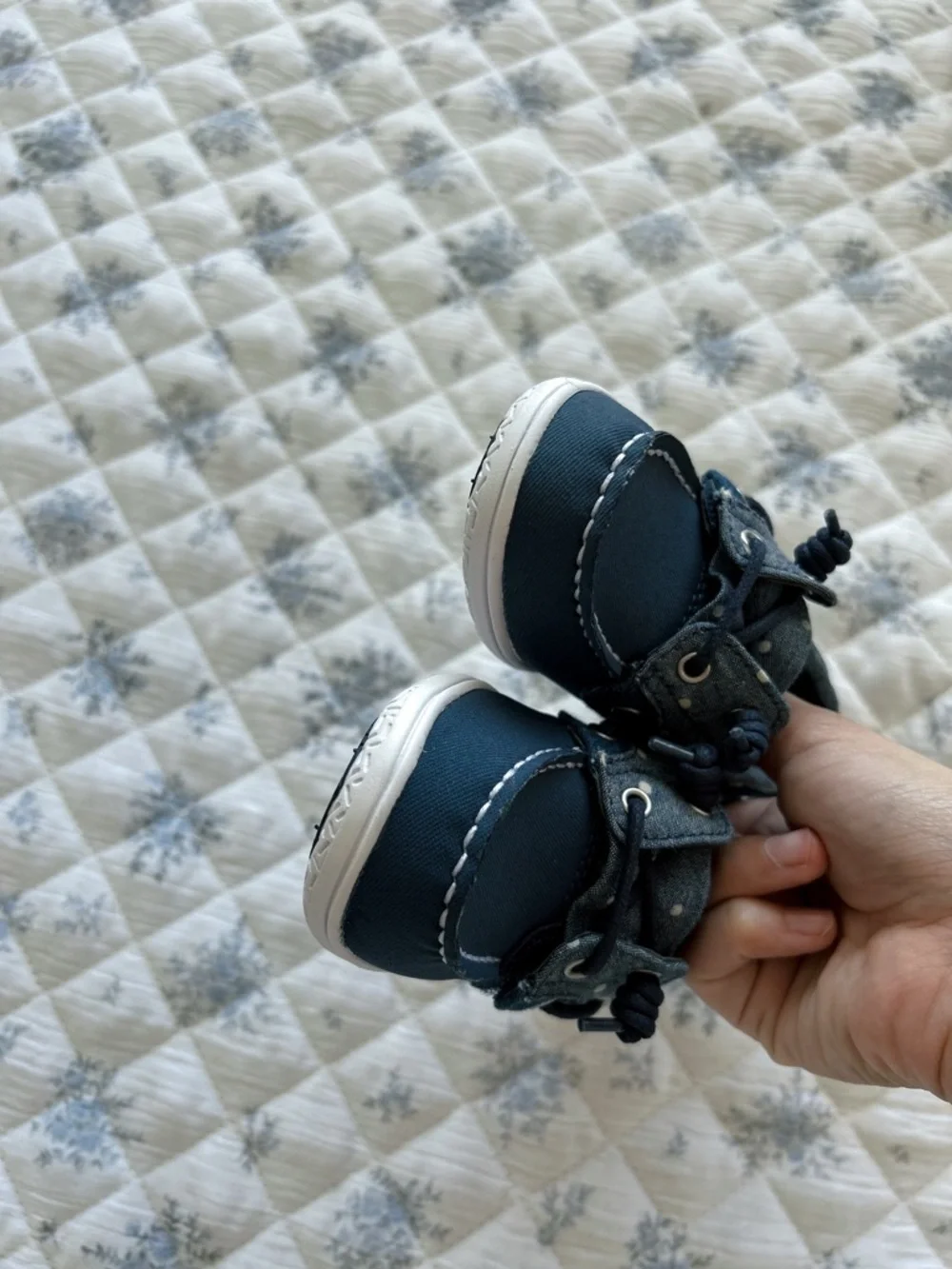 Sperry Navy Blue Kids Moccasins
